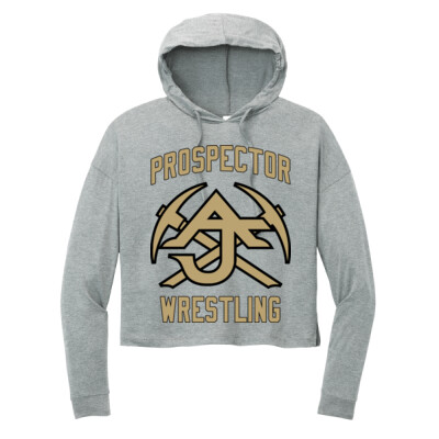 Women's Triblend Midi Long Sleeve Hoodie - Prospector Wrestling Thumbnail