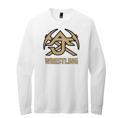 Adult Unisex CVC Long Sleeve Tee - Wrestling Only Thumbnail
